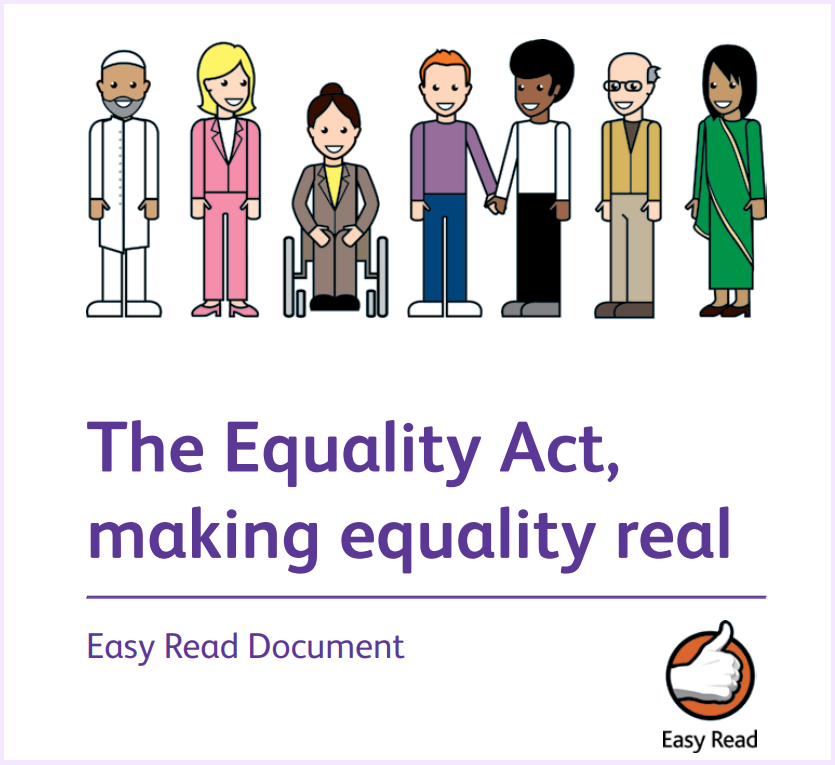 Equality Act easy read Document